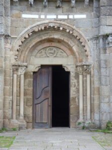 The Church of Santa María de Cambre, located in Cambre near A Coruña