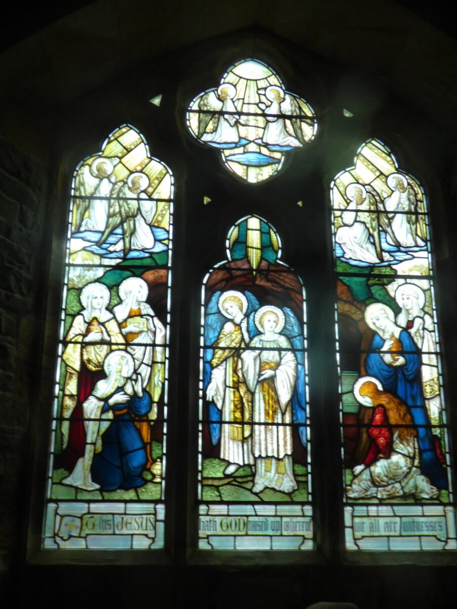 Stanwick St John East window