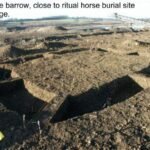 Square Barrow at Nosterfield Quarry, near Thornborough Henges