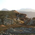 hillfort in Highland, Scotland, UK, Rubh' Ard Ghaunsgail
