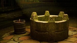 well, traditional, nature, chengdu, historical, water