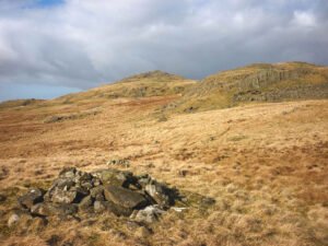 Pile of stones below Yoadcastle