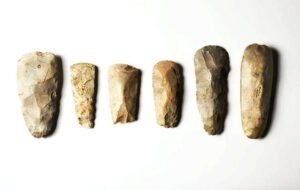 Grimes Graves flint Axes HE 2009 DP081198