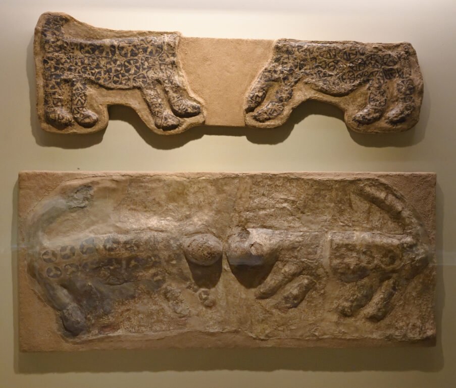 Museum of Anatolian Civilizations Çatalhöyük Leopard reliefs all in 2019 01