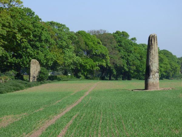 Devil’s Arrows Central and Northern stones