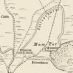 Mam Tor Castleon Derbyshire – os OS Series 1 thanks to National Library of Scotland 3 
