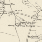 Mam Tor Castleon Derbyshire – os OS Series 1 thanks to National Library of Scotland 4 