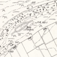 Knockfarrel Fort – OS 6inch 1915 – National Library of Scotland 2 