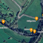 Fords and River crossings at Nathwaite Bridge Coverdale – Google satellite – Thanks to National Library of Scotland 