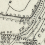 Fords and River crossings at Nathwaite Bridge Coverdale – National Library of Scotland 6 