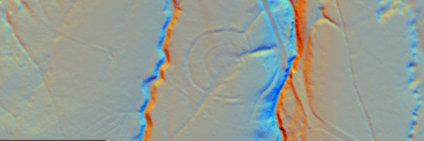 Dry Burn enclosure – 1m Lidar – National Museum of Scotland 